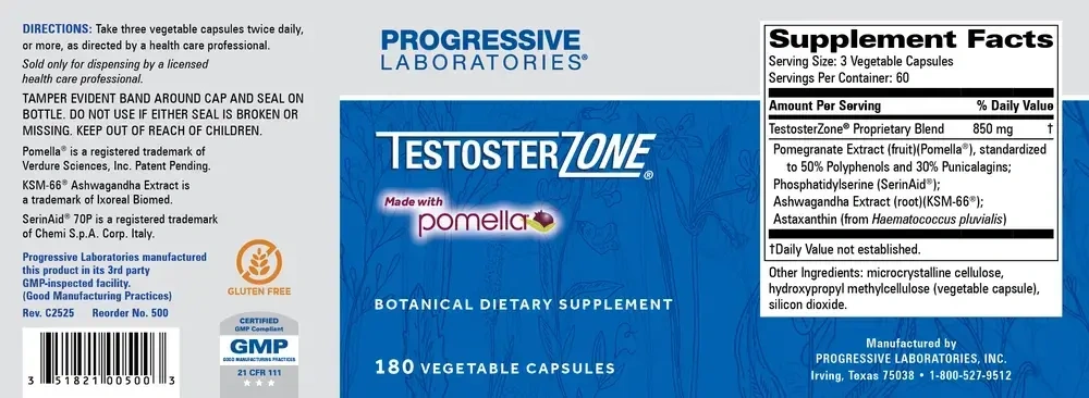 Product image for TestosterZone 850mg.