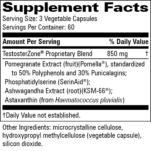 Product image for TestosterZone 850mg.