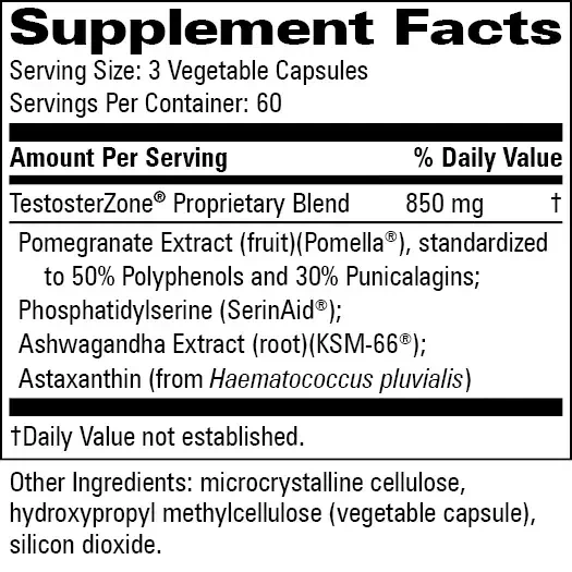 Product image for TestosterZone 850mg.