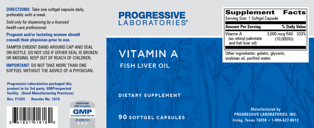 Product image for Vitamin A Fish Liver Oil.