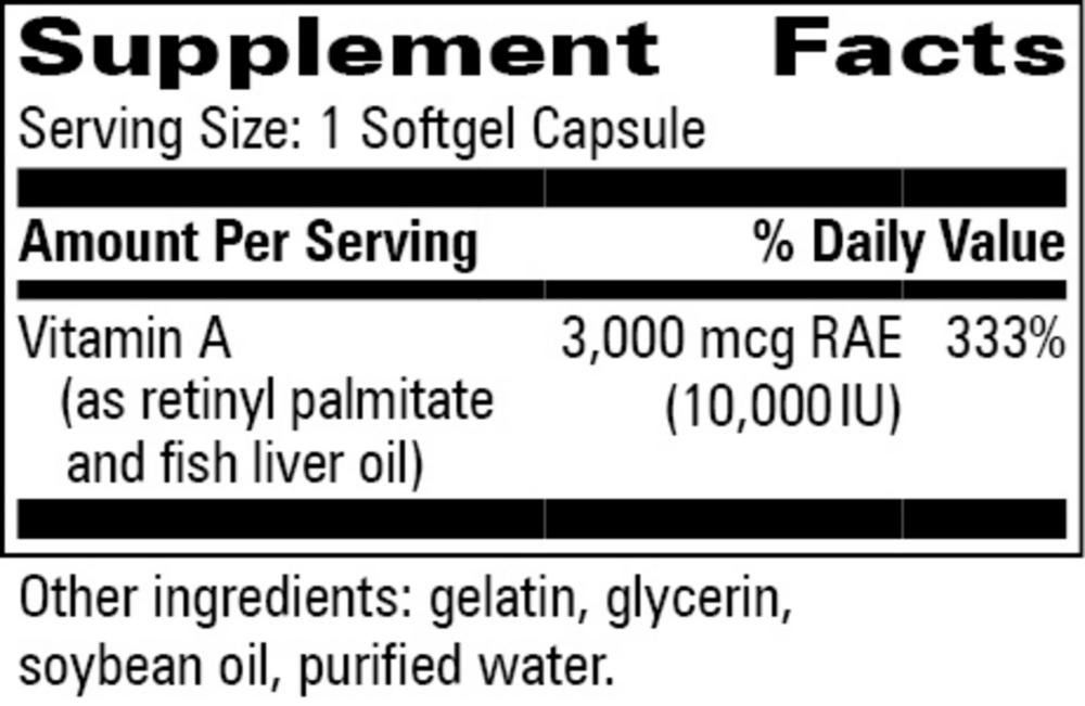 Product image for Vitamin A Fish Liver Oil.