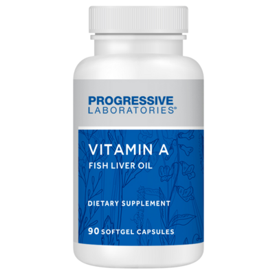 Vitamin A Fish Liver Oil 90 Softgel Capsules