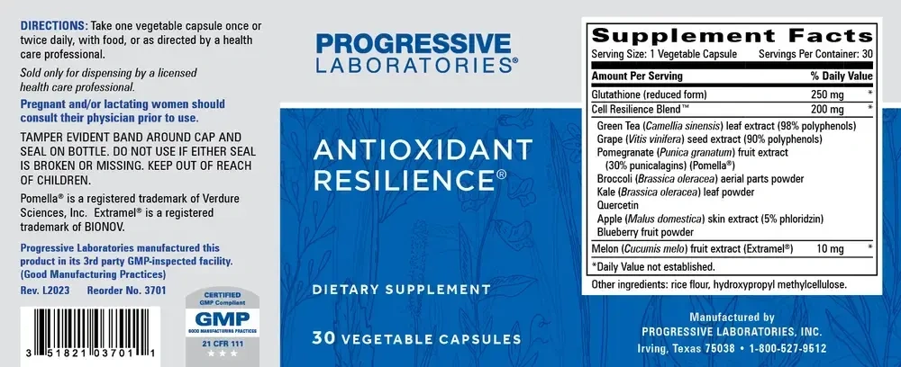 Product image for Antioxidant Resilience.