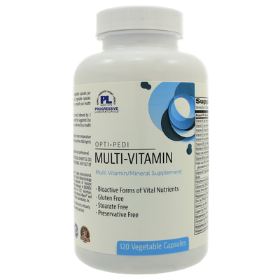 Opti-Pedi Multi Vitamin/Mineral 120 capsules