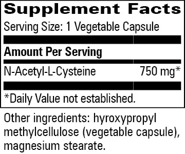 Product image for N-Acetyl-L-Cysteine.