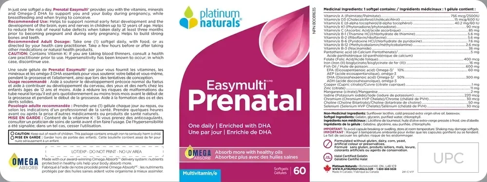Product image for Prenatal Easymulti®.
