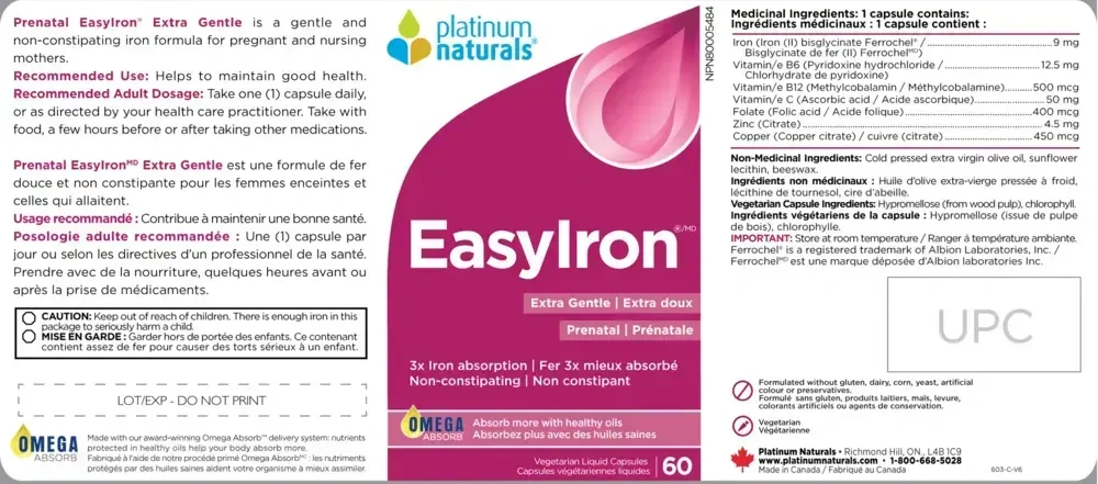 Product image for Prenatal EasyIron® Extra Gentle.