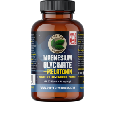 Magnesium Glycinate +Melatonin 90 capsules