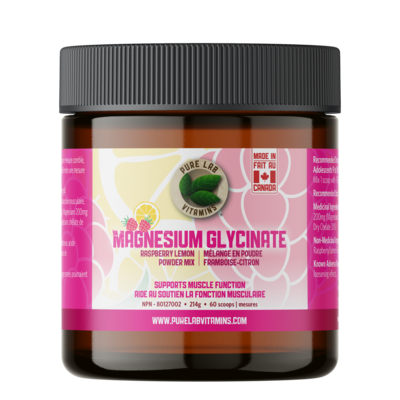 Magnesium Glycinate, raspberry lemon