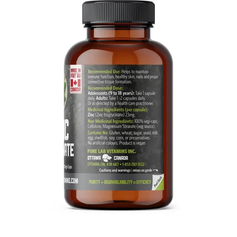 Product image for Zinc Glycinate 23mg.