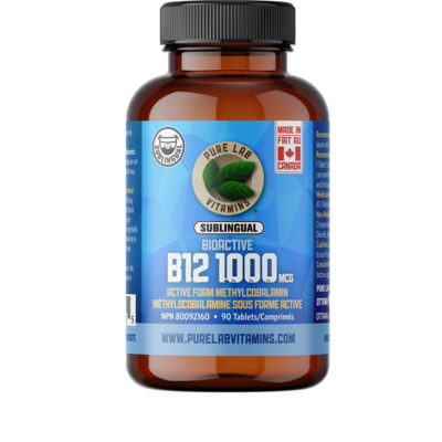 Bioactive B12 Methylcobalamin Sublingual 1000mcg