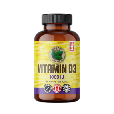 Vitamin D3 1000 IU 360 capsules