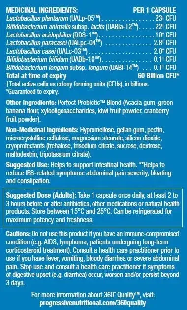 Product image for Perfect Probiotic 60B.