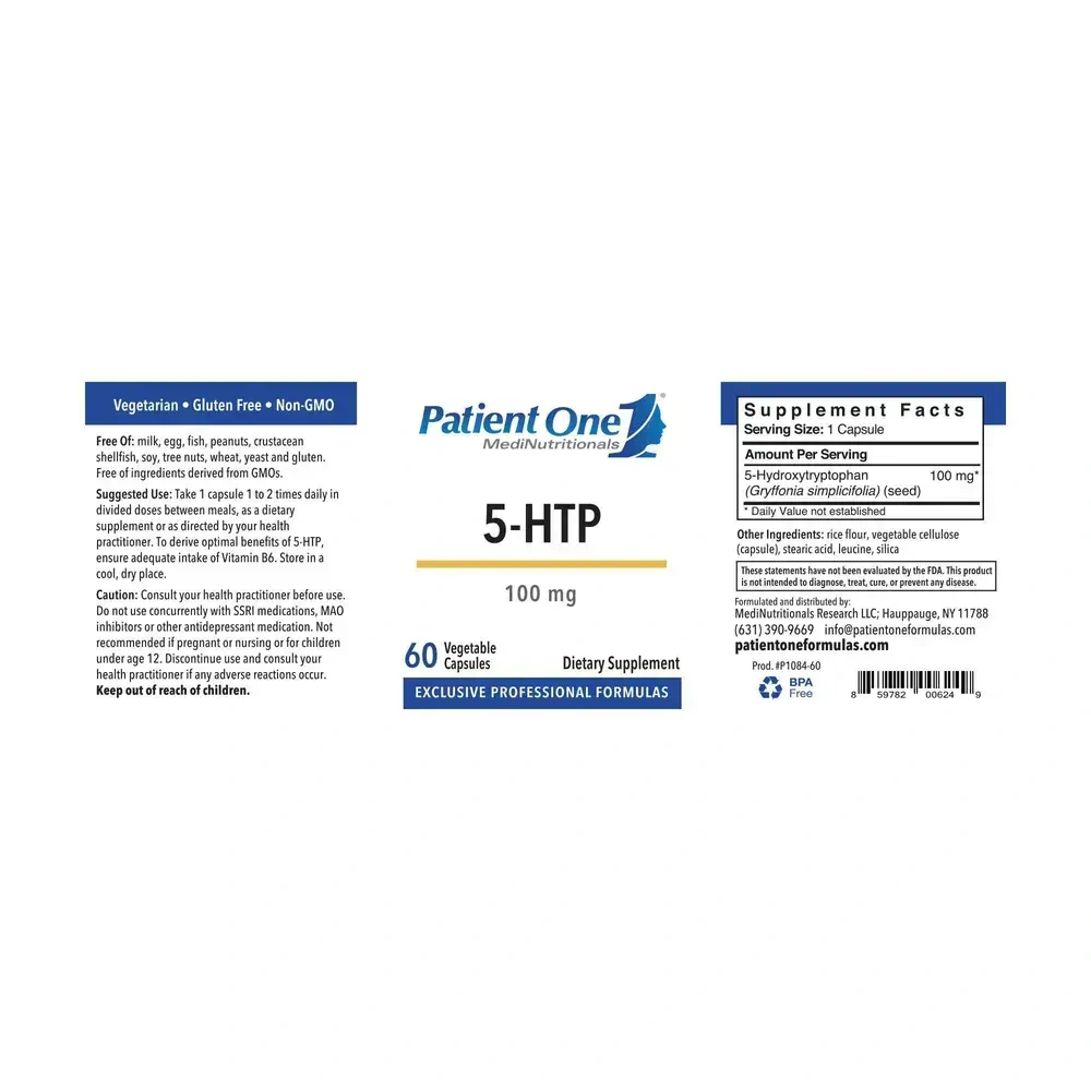 Product image for 5-HTP 100mg.