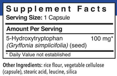 Product image for 5-HTP 100mg.