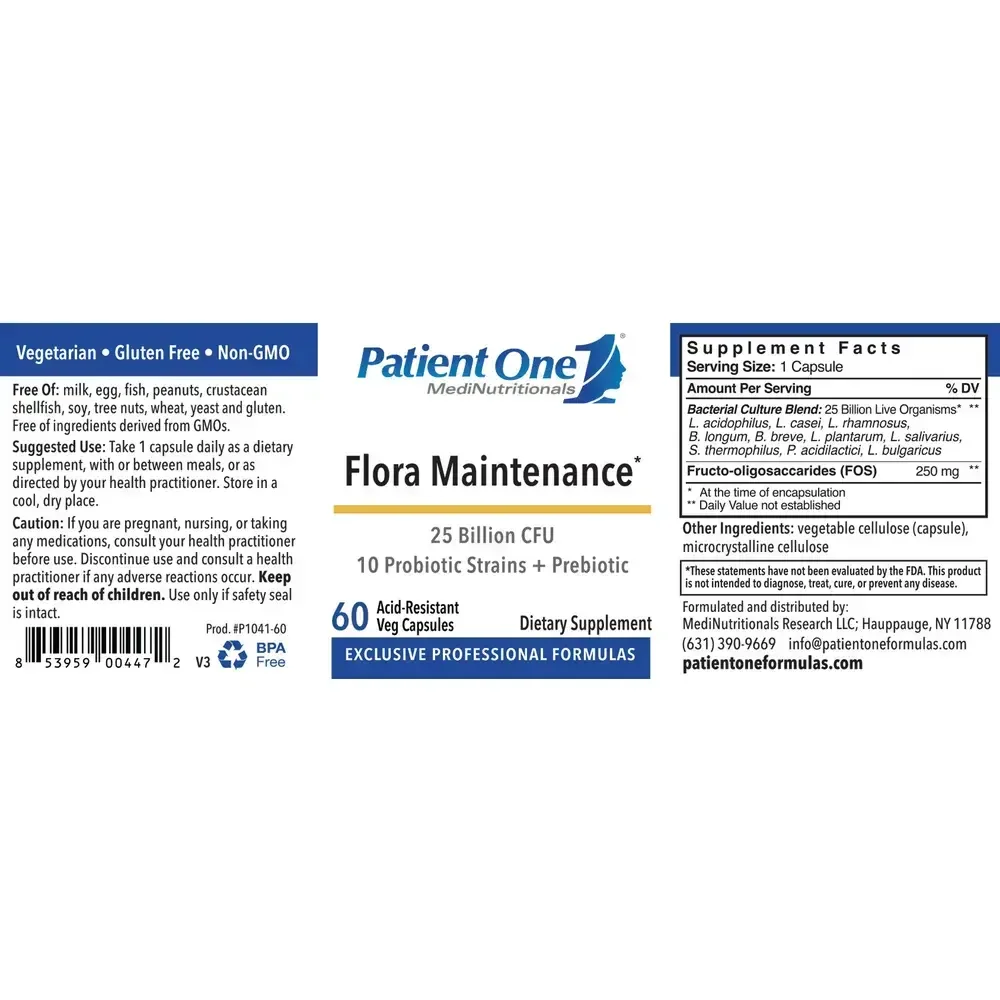Product image for Flora Maintenance (25 Billion CFU).