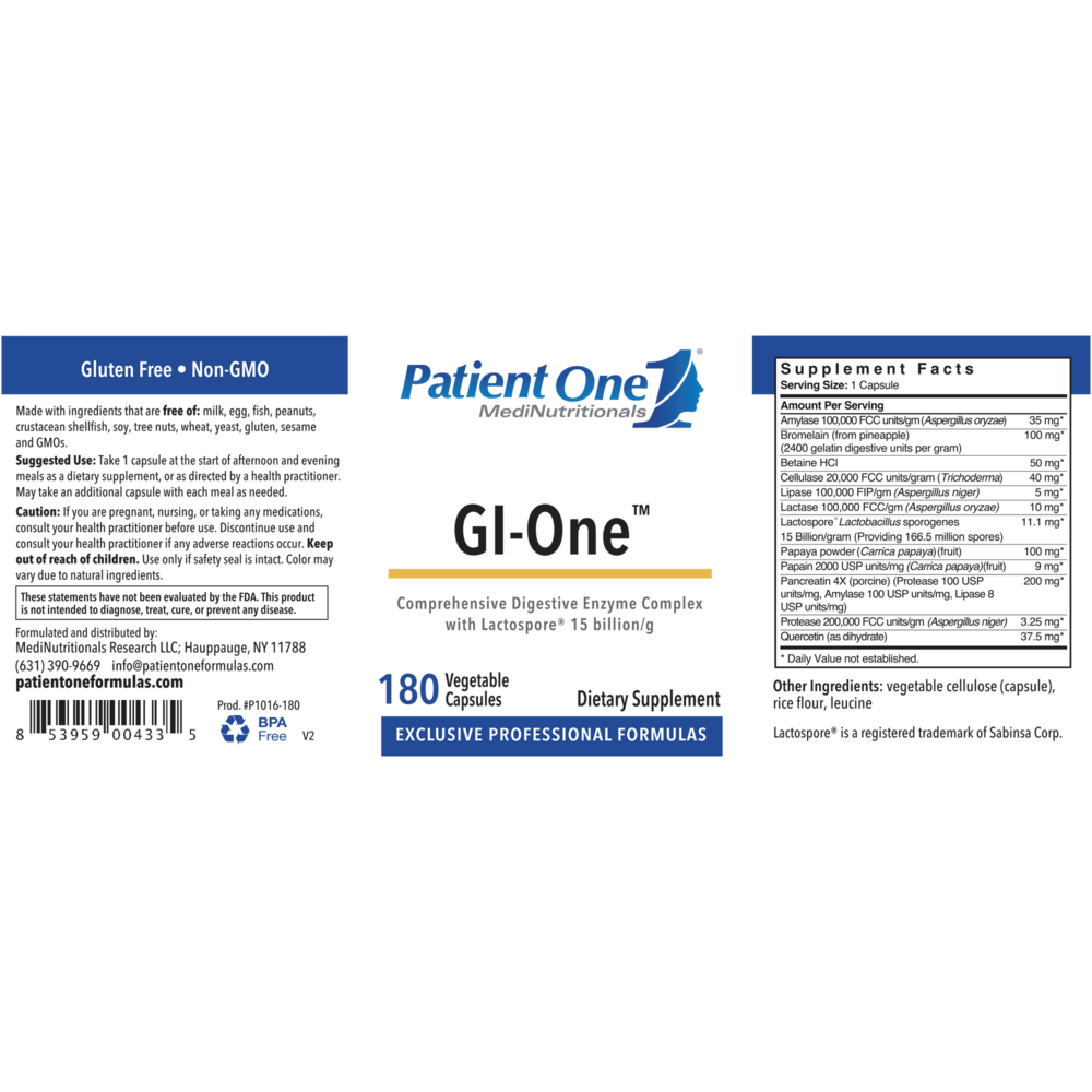Product image for GI-One™ 90 Capsules.