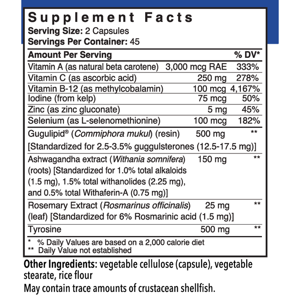 Product image for Thyroid Maintenance.