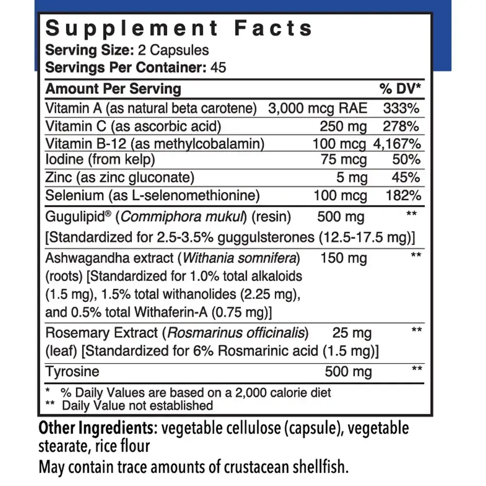 Product image for Thyroid Maintenance.