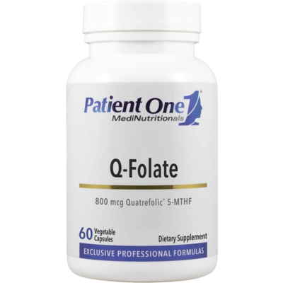 Q-Folate 800mcg (as 5-MTHF Quatrefolic) 60 capsules