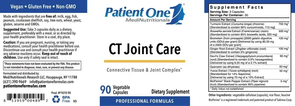Product image for CT Joint Care.