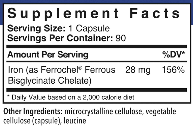 Product image for Iron Chelate.