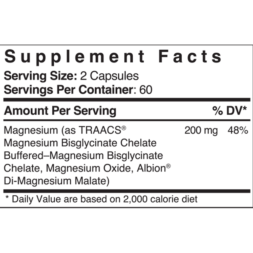Product image for Magnesium Chelate 200mg.