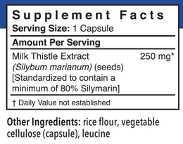 Product image for Milk Thistle 250mg.