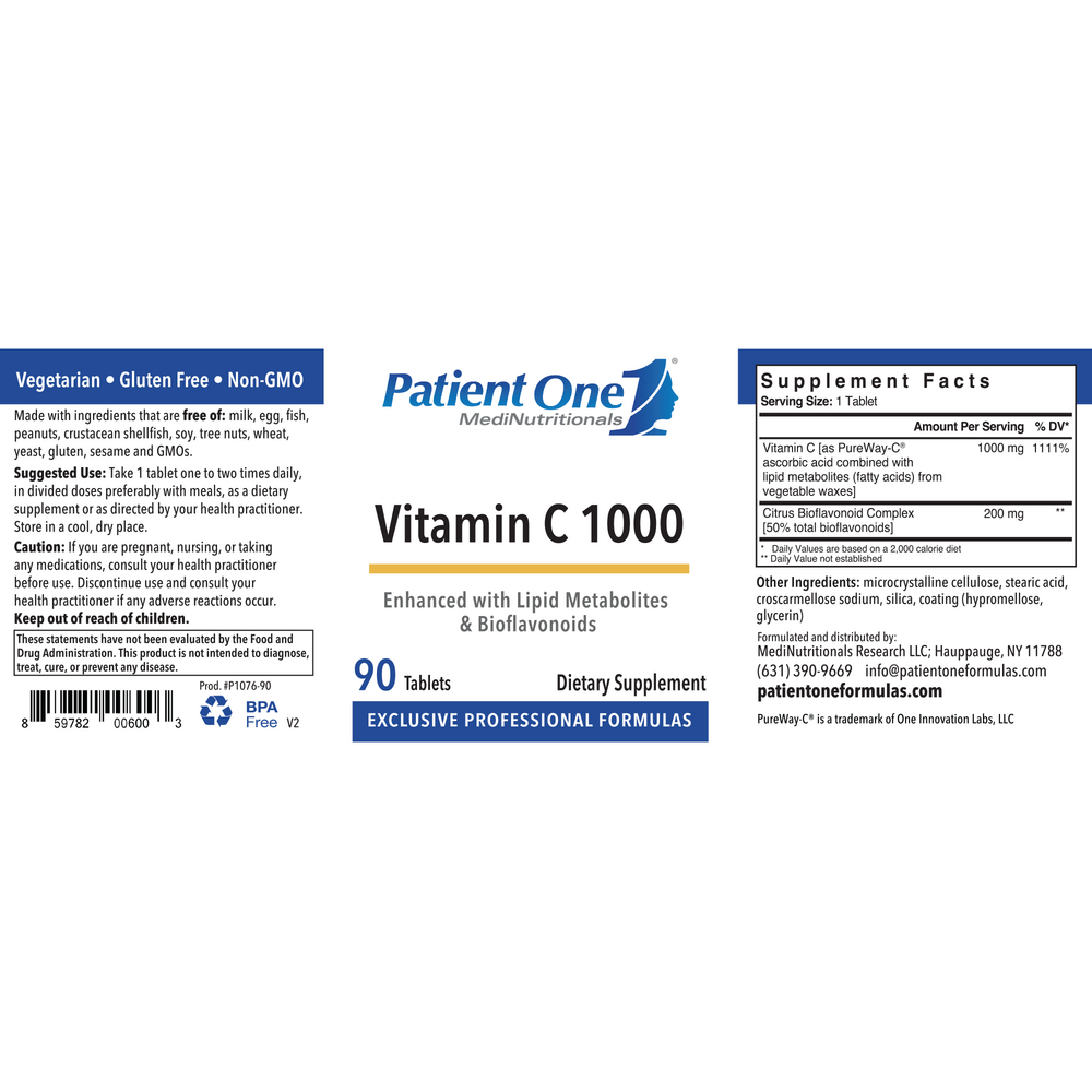 Product image for Vitamin C-1000 w&#x2F; Bioflavonoids.