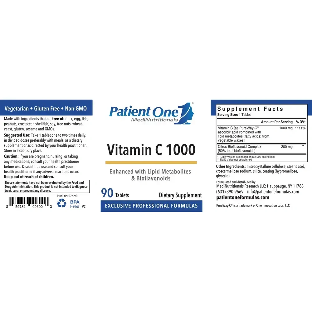 Product image for Vitamin C-1000 w/ Bioflavonoids.
