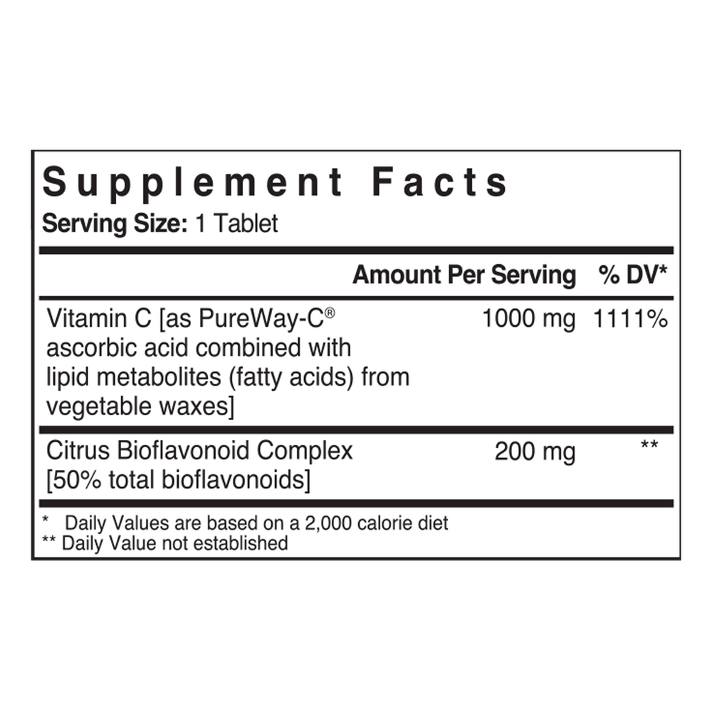 Product image for Vitamin C-1000 w&#x2F; Bioflavonoids.