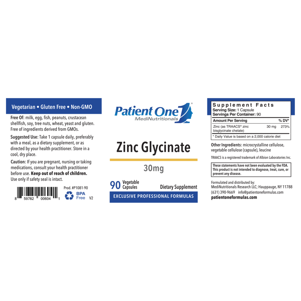Product image for Zinc Glycinate.