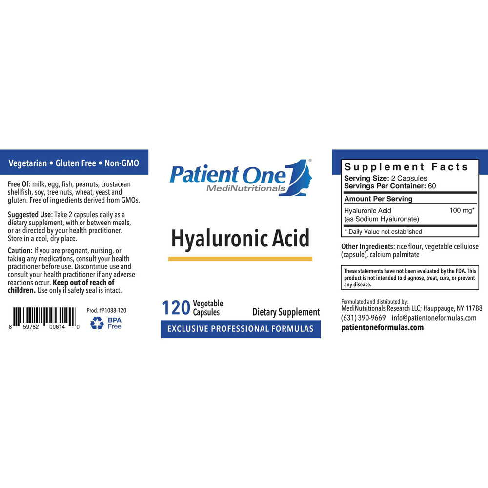 Product image for Hyaluronic Acid 100mg.