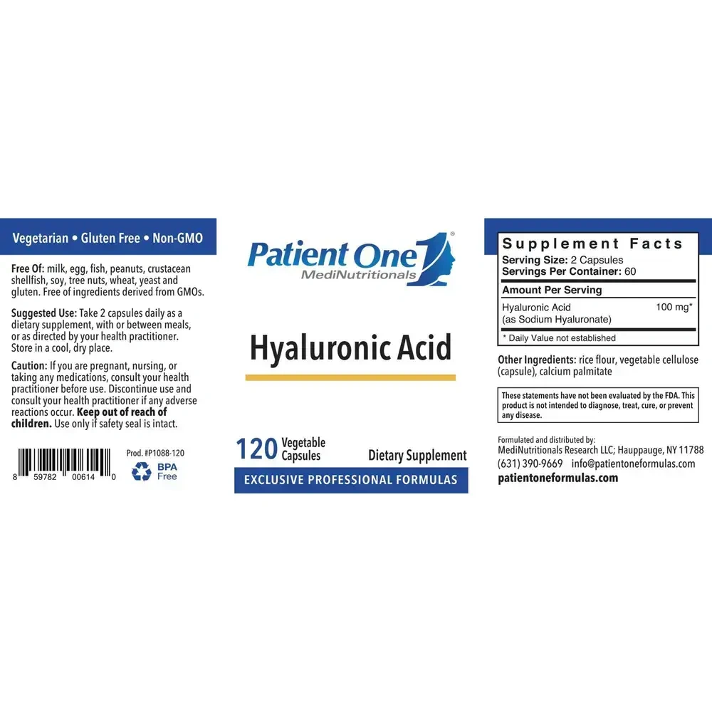 Product image for Hyaluronic Acid 100mg.