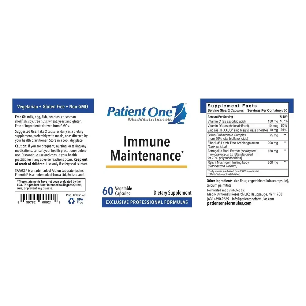 Product image for Immune Maintenance.