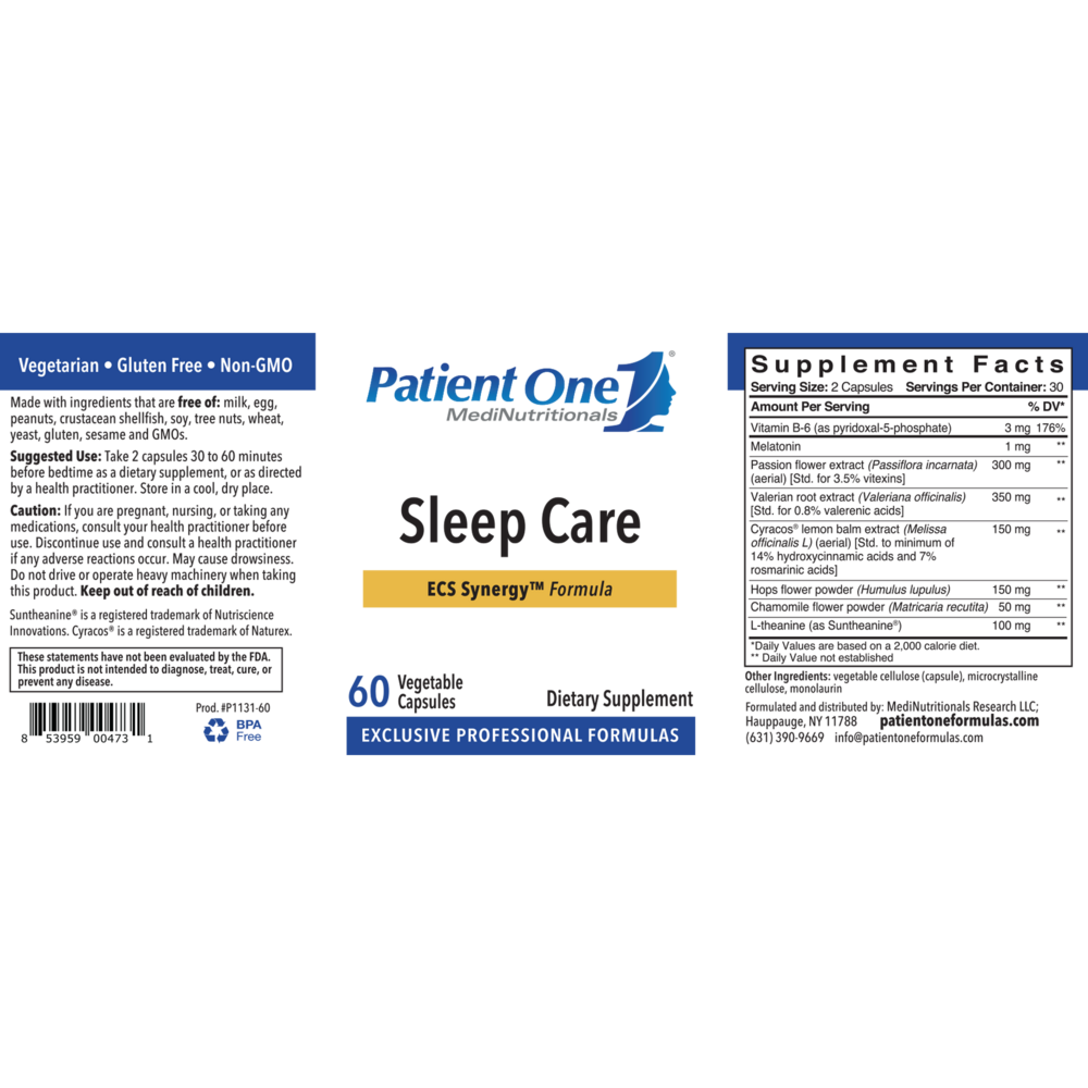 Product image for Sleep Care.