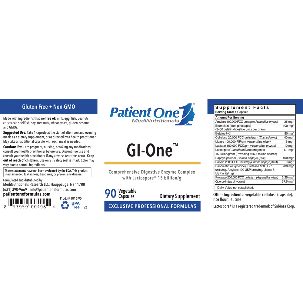 Product image for GI-One™ 90 Capsules.