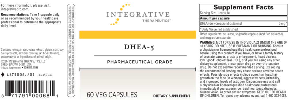 Product image for DHEA-5.