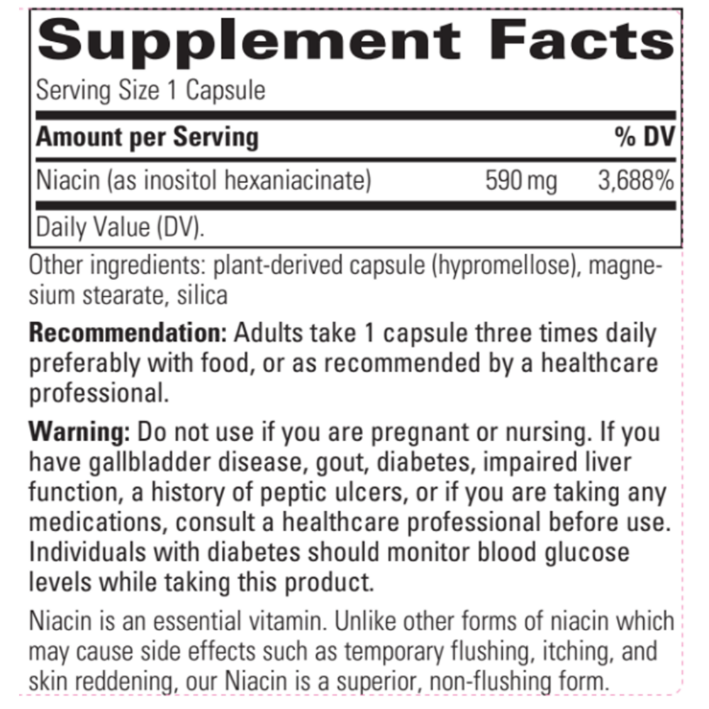 Product image for Niacin (Flush Free).