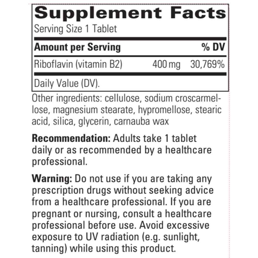Product image for Riboflavin.