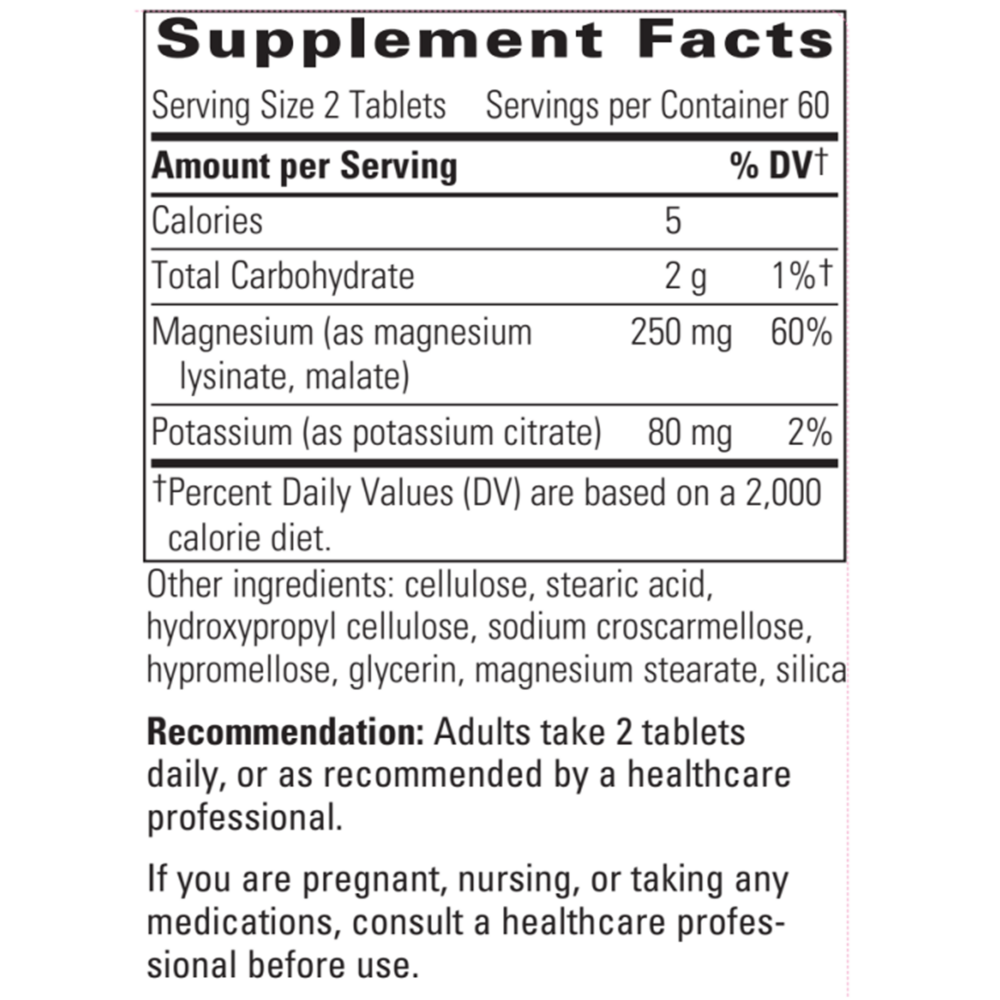 Product image for Krebs Magnesium-Potassium Complex.