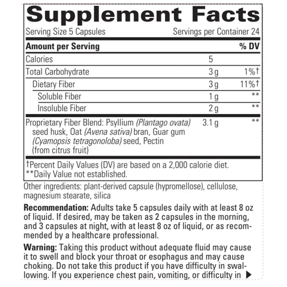 Product image for Fiber Formula.