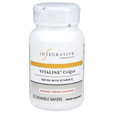 Vitaline CoQ10 w/Vit E 100mg Chewable Orange Creme product image