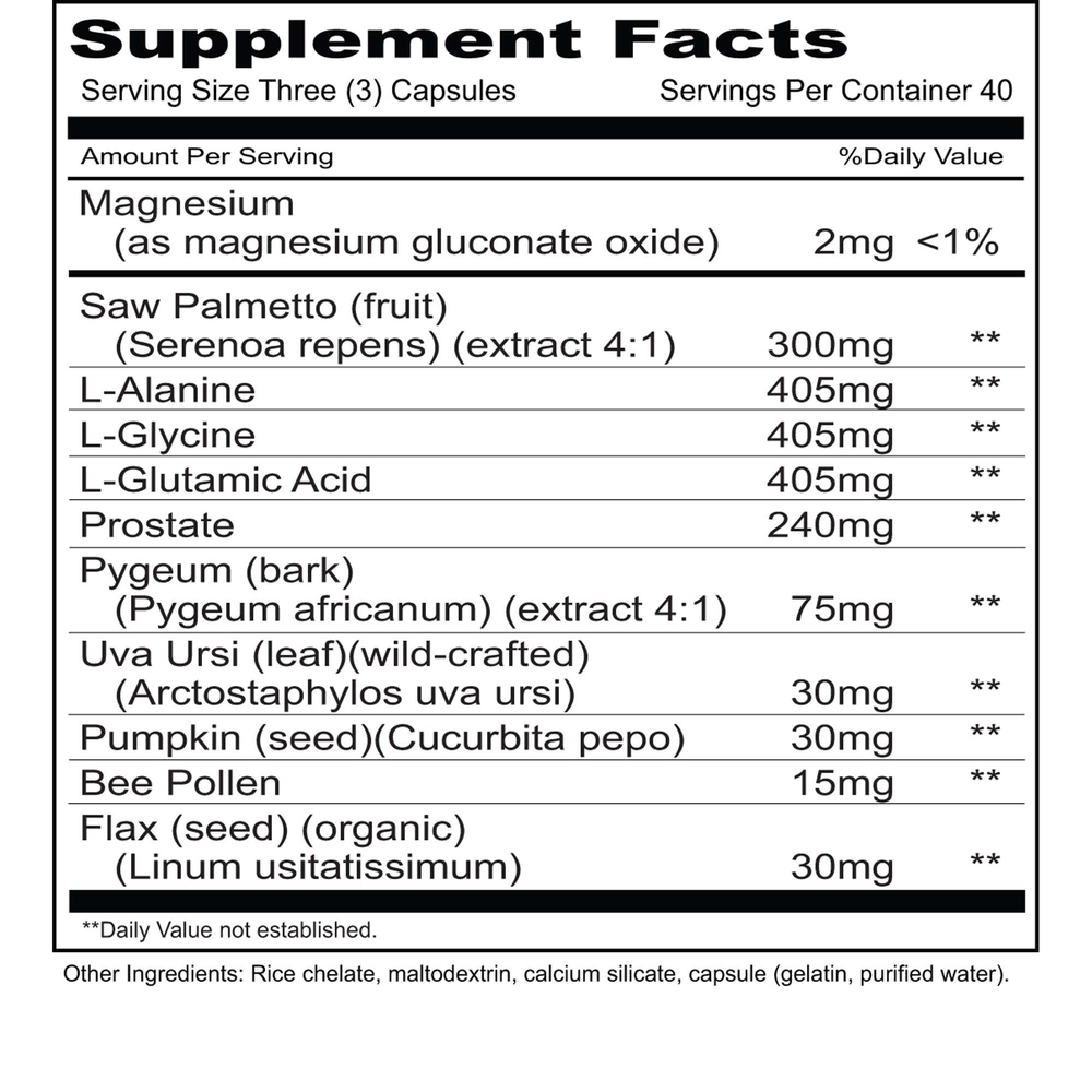 Product image for Prostate Health.