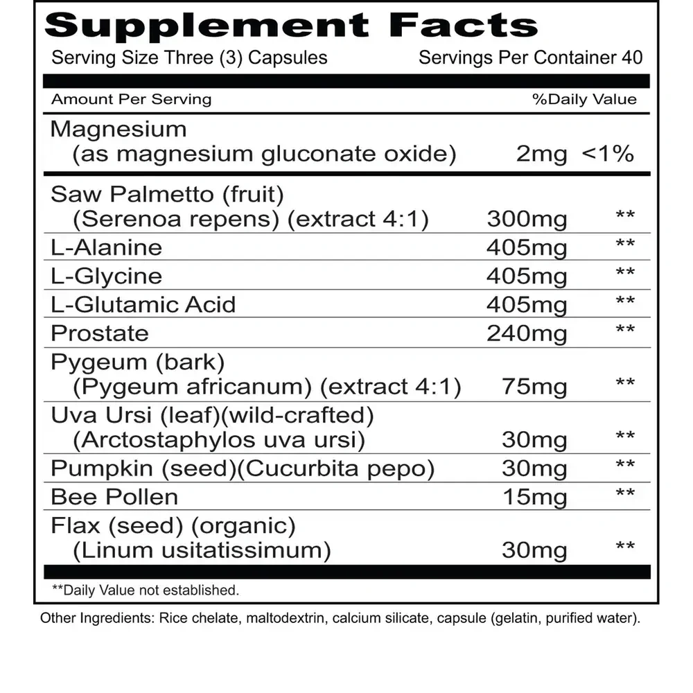 Product image for Prostate Health.
