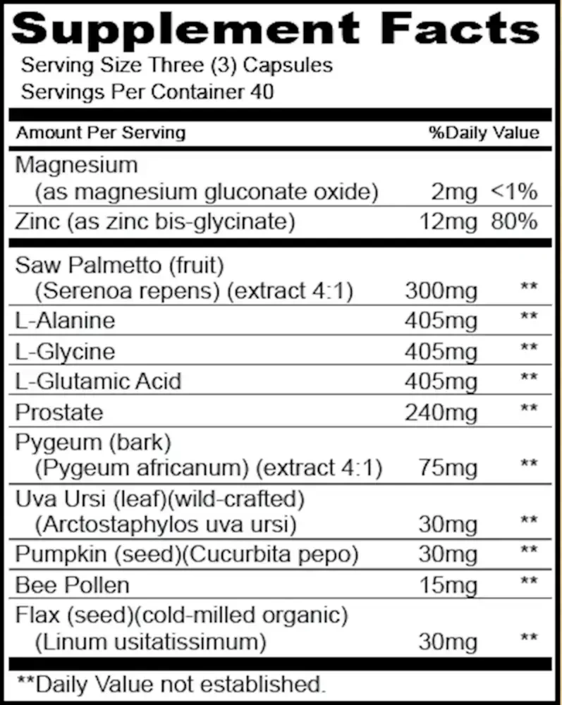 Product image for Prostate Health.