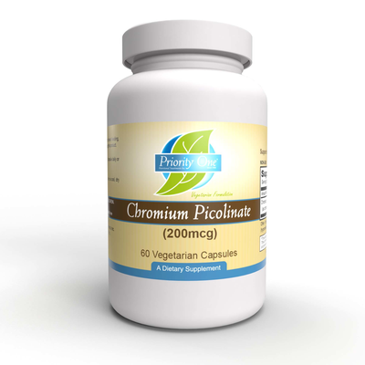 Chromium Picolinate 200mcg 60 capsules