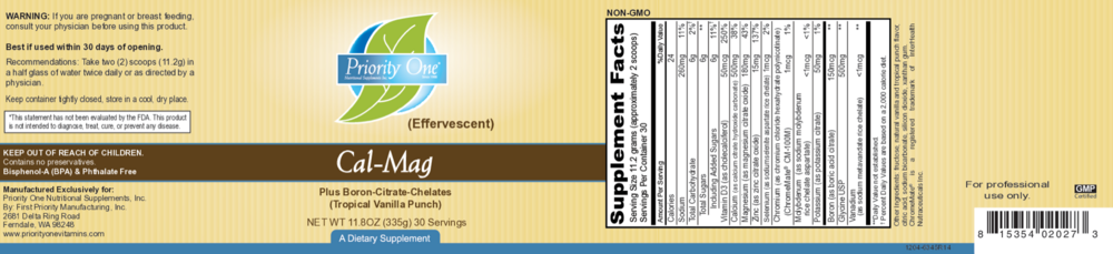 Product image for Cal-Mag + Boron (Effervescent).
