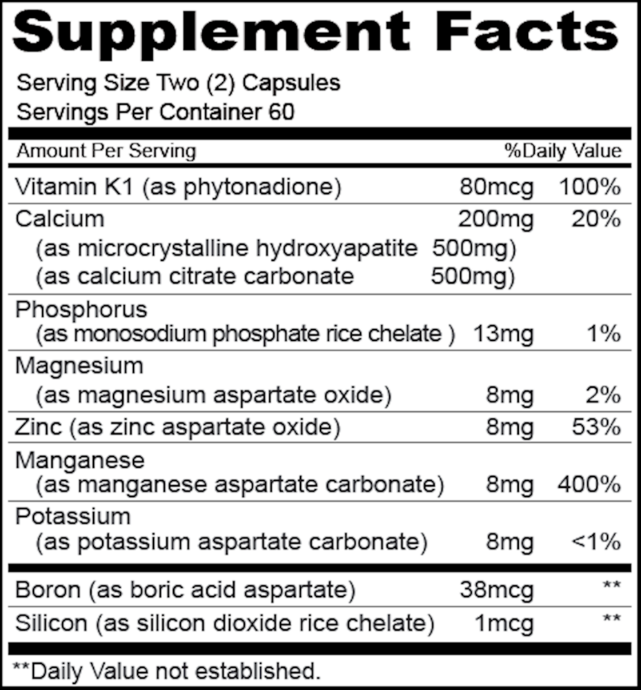 Product image for M.C.H.C. Calcium.