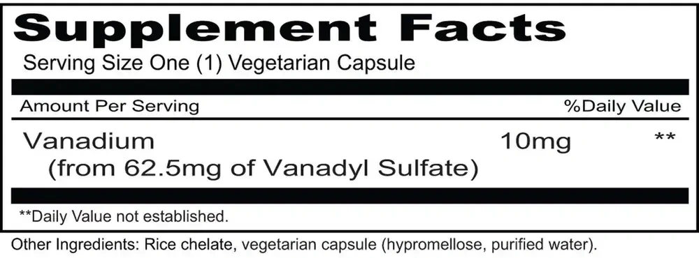 Product image for Vana Trace 50mg.